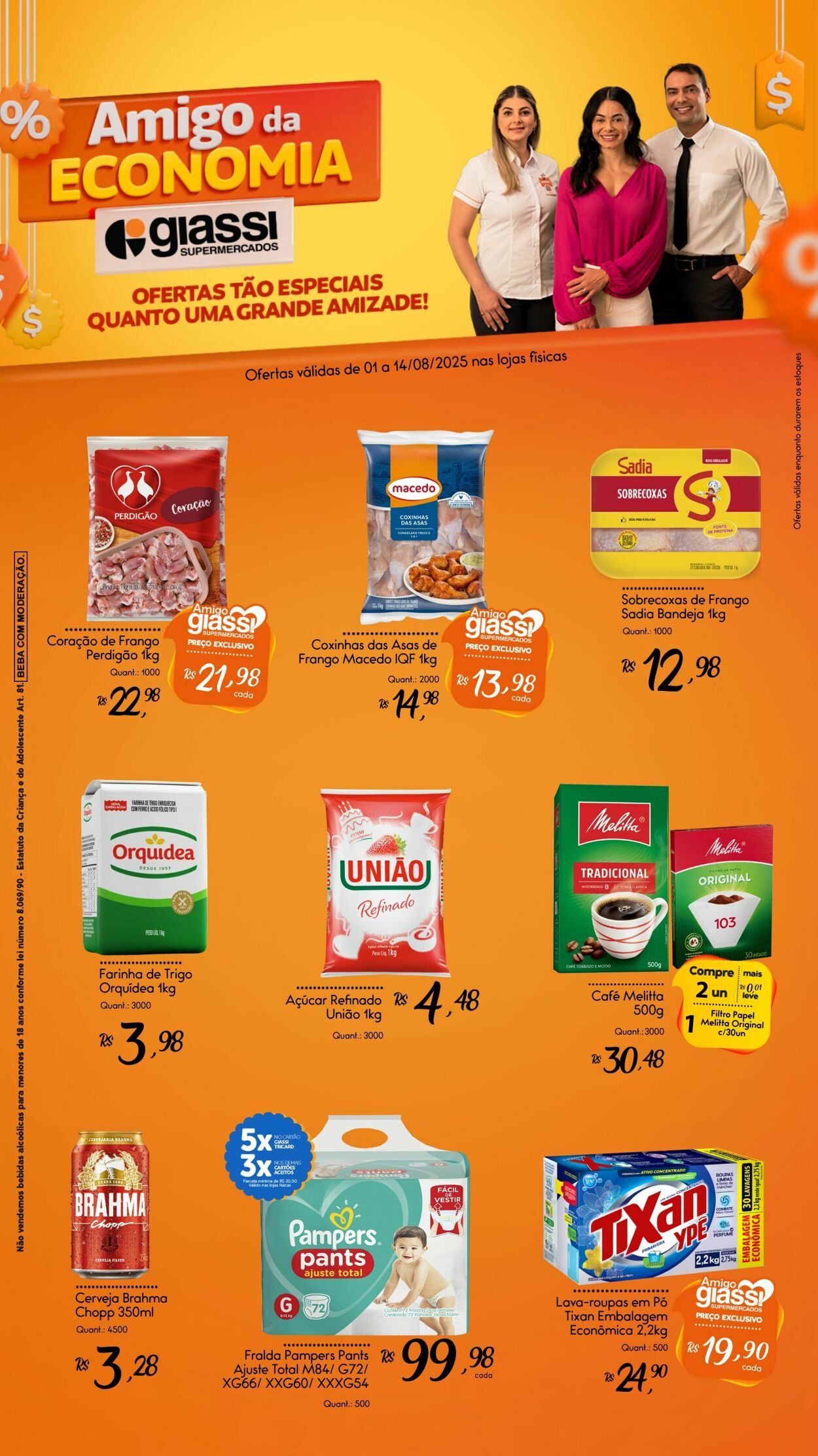 Folheto Giassi 11.08.2025 - 14.08.2025
