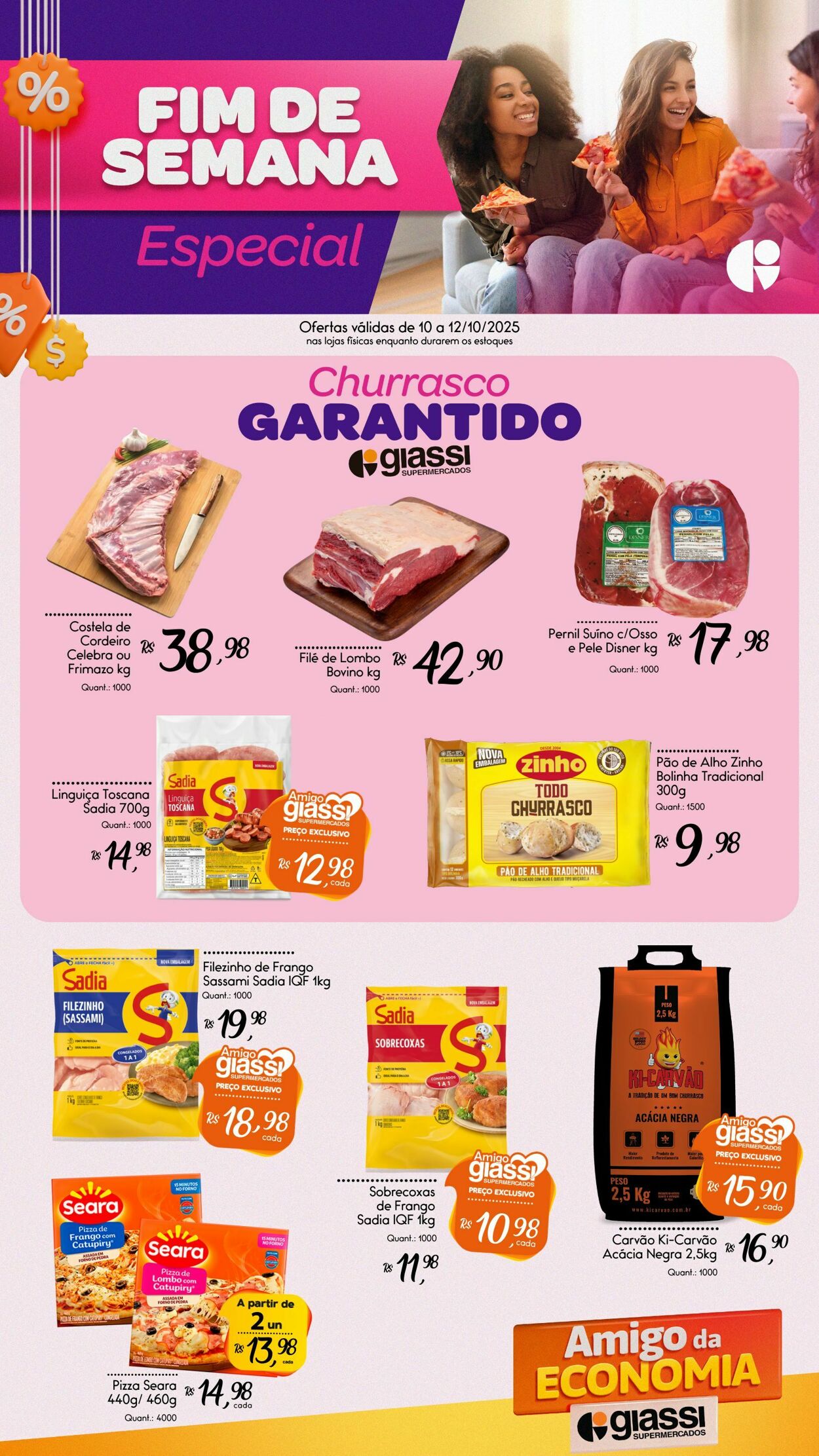 Folheto Giassi 10.10.2025 - 12.10.2025