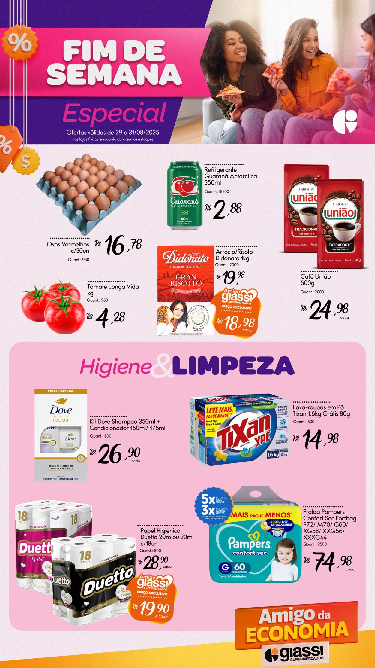 Folheto Giassi 29.08.2025 - 31.08.2025