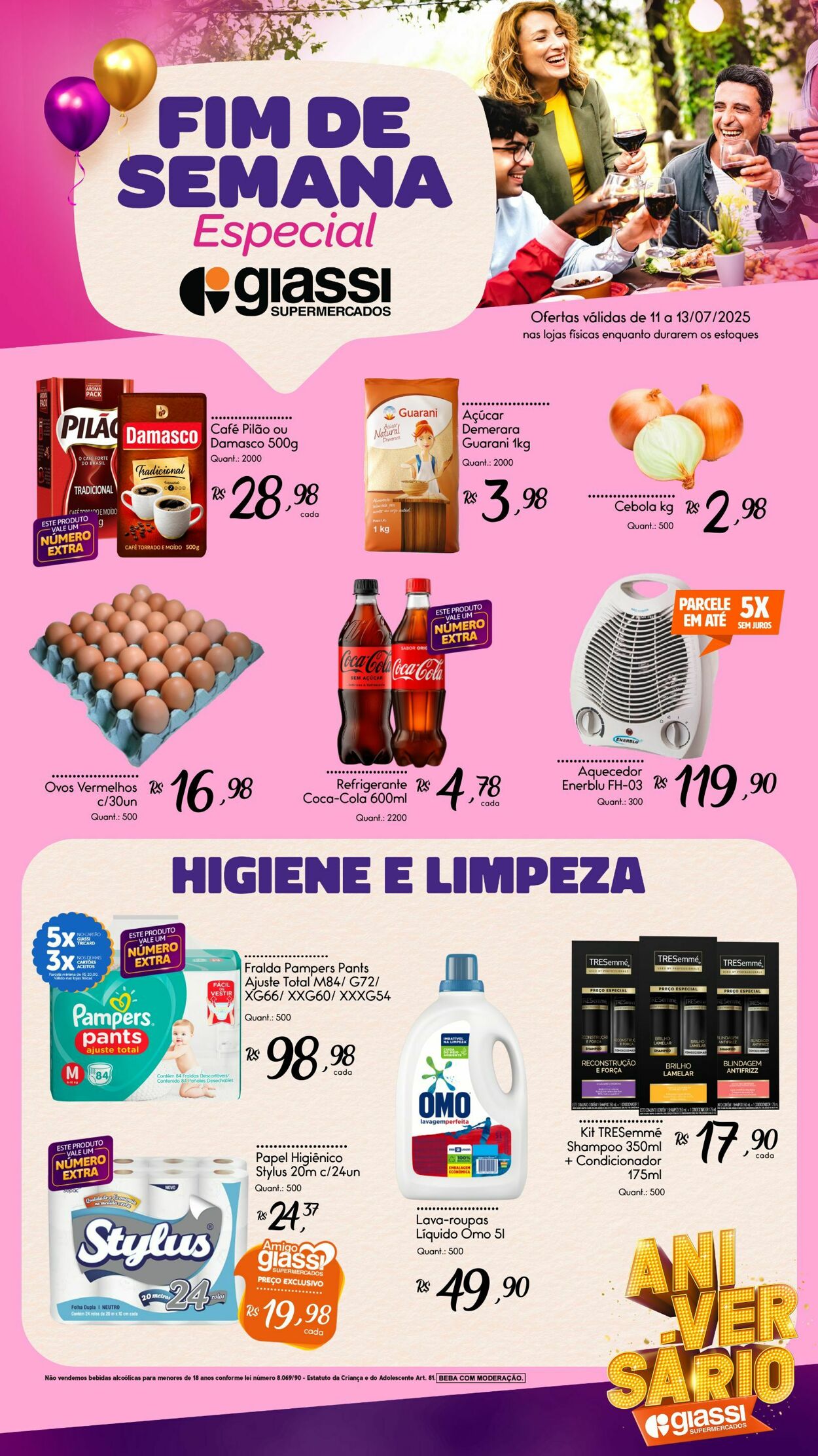 Folheto Giassi 11.07.2025 - 13.07.2025