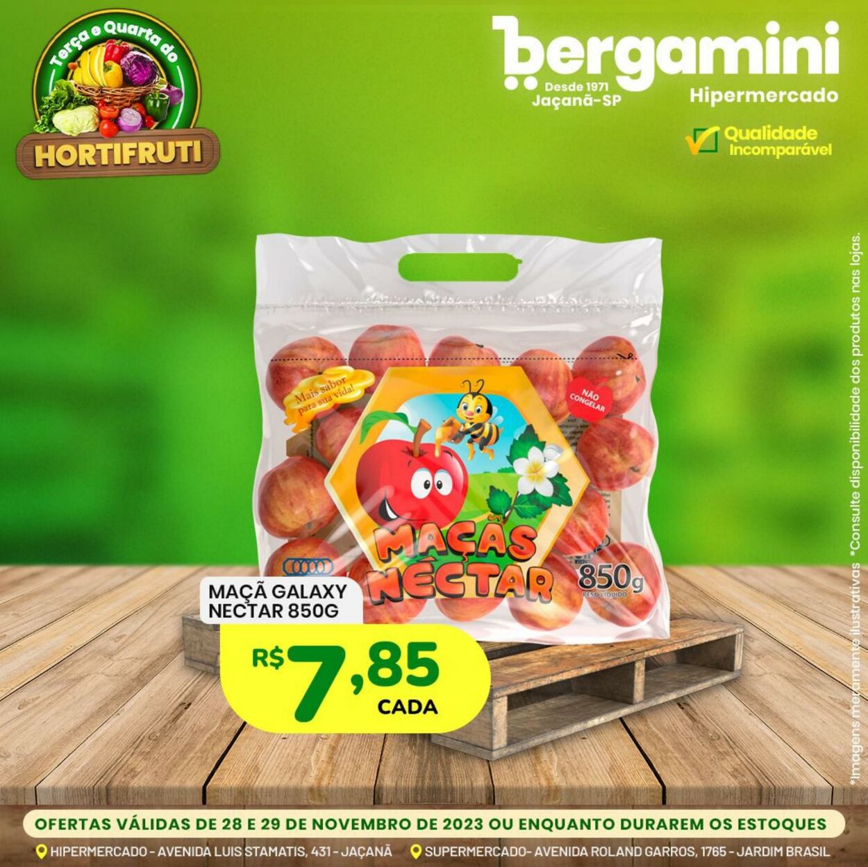 Folheto Hipermercado Bergamini 28.11.2023 - 29.11.2023