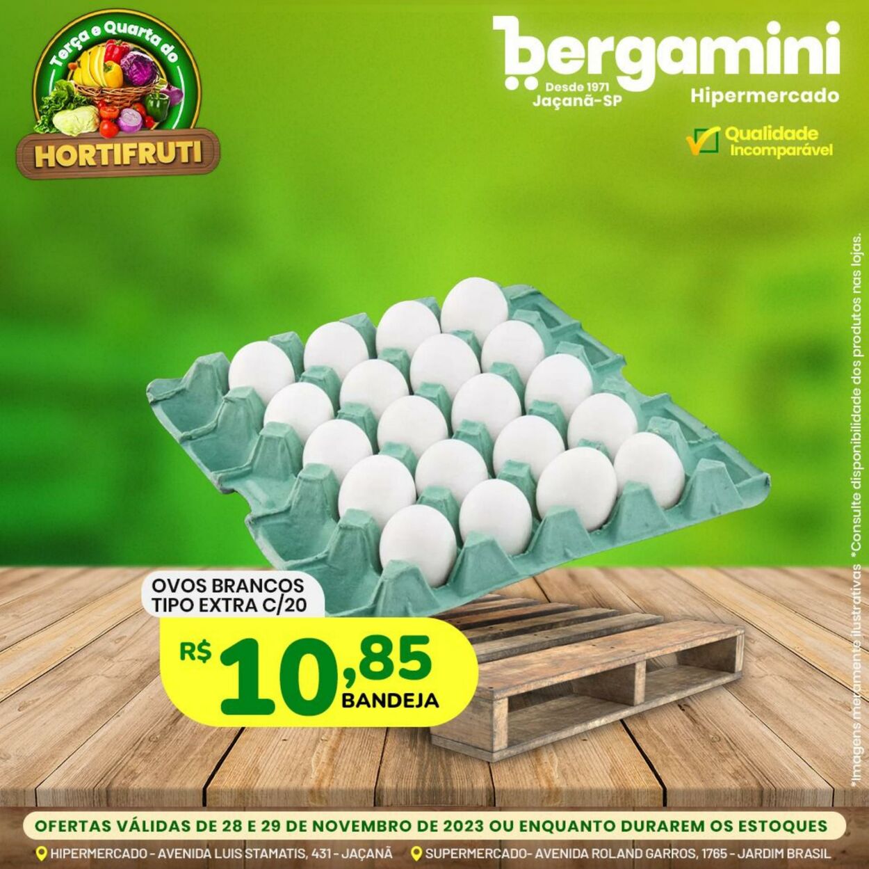 Folheto Hipermercado Bergamini 28.11.2023 - 29.11.2023