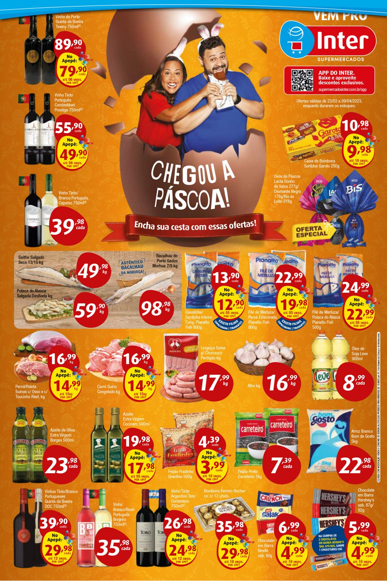 Inter Supermercados Folhetos promocionais
