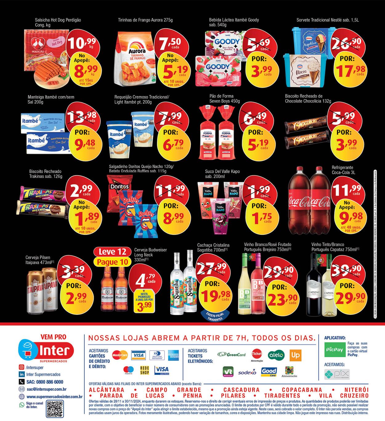 Folheto Inter Supermercados 25.11.2024 - 04.12.2024