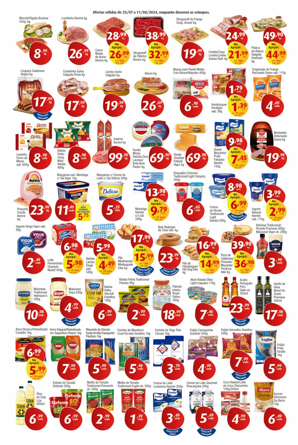 Folheto Inter Supermercados 22.07.2024 - 31.07.2024