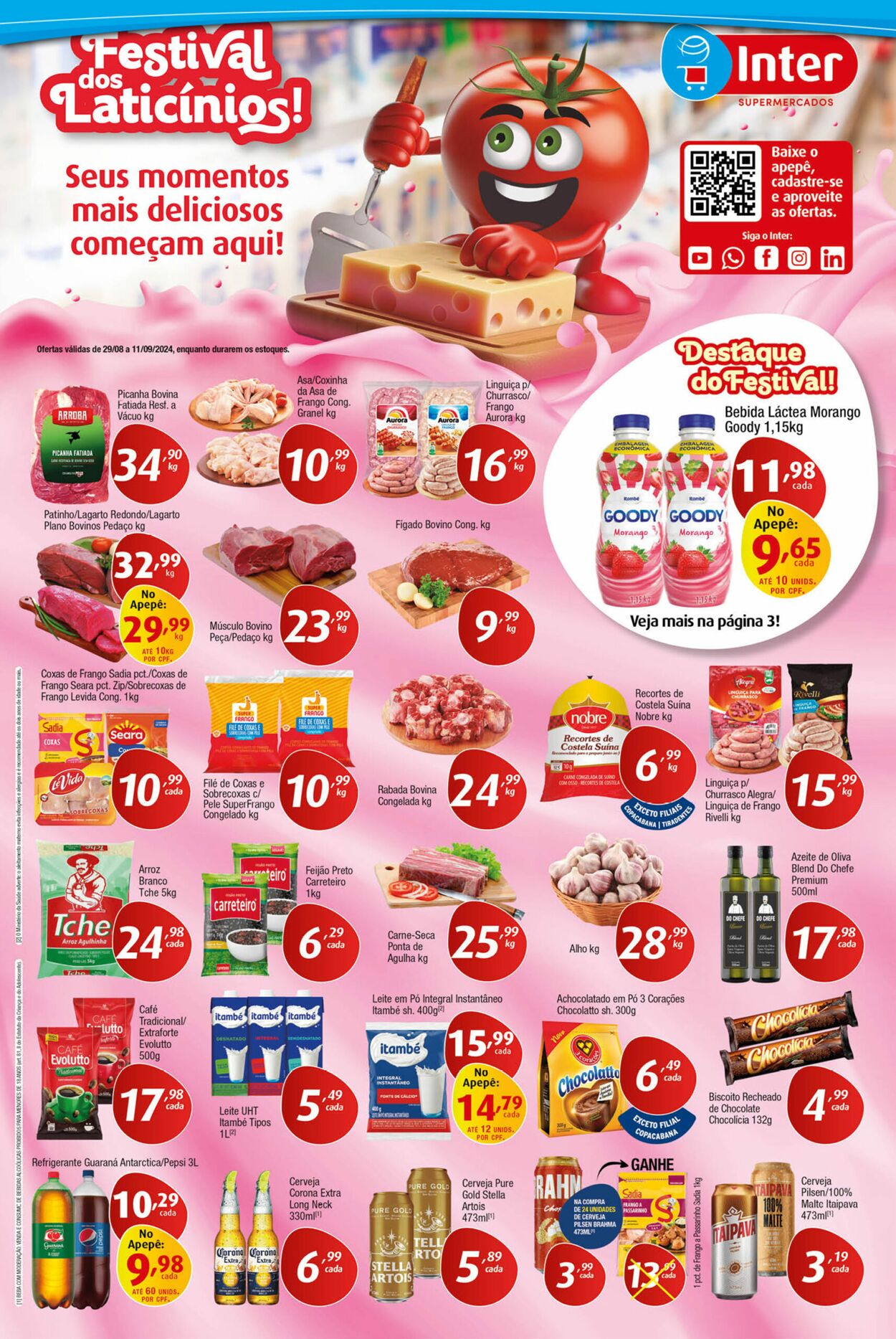 Folheto Inter Supermercados 26.08.2024 - 04.09.2024