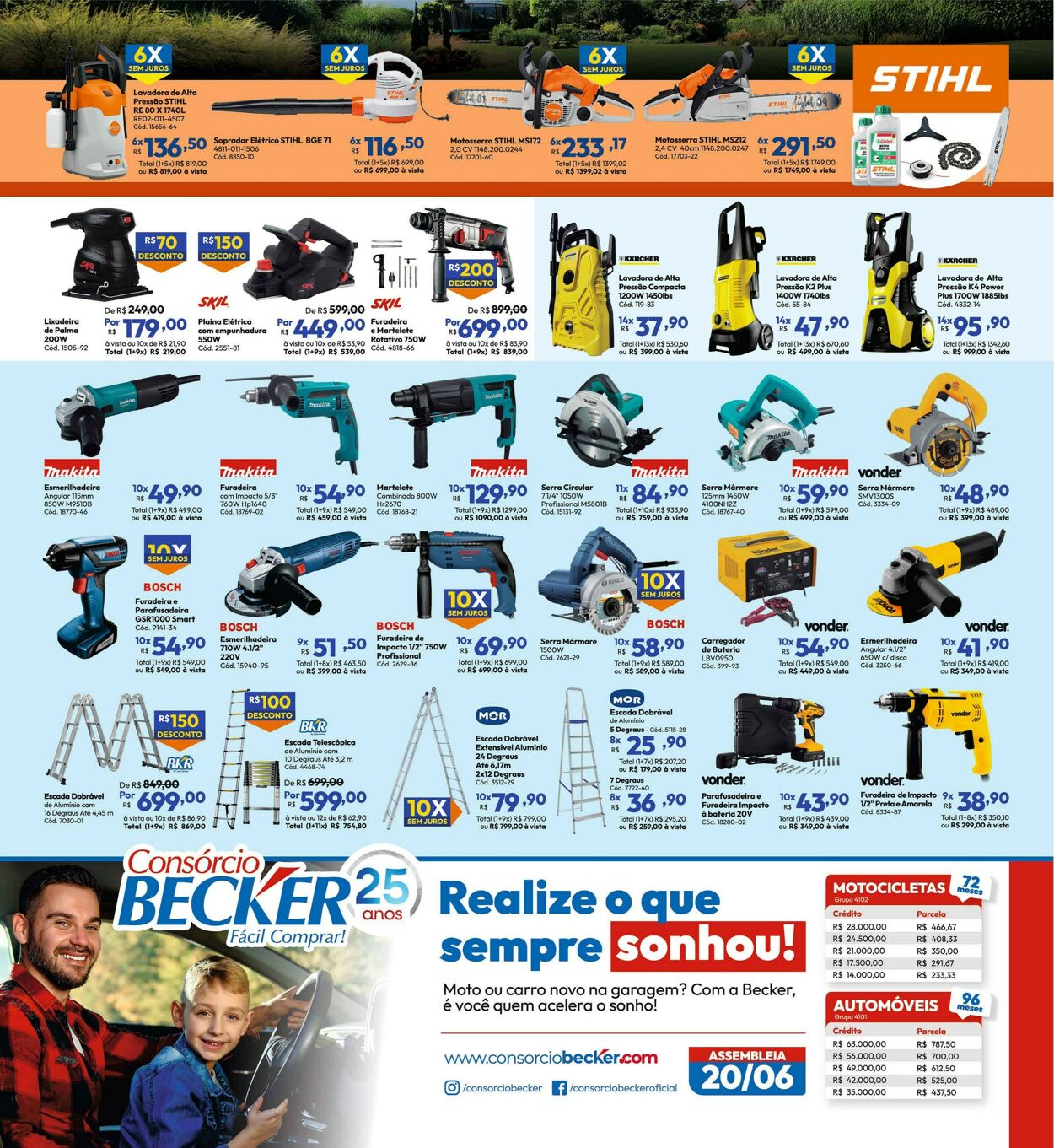 Folheto Lojas Becker 01.07.2025 - 31.07.2025