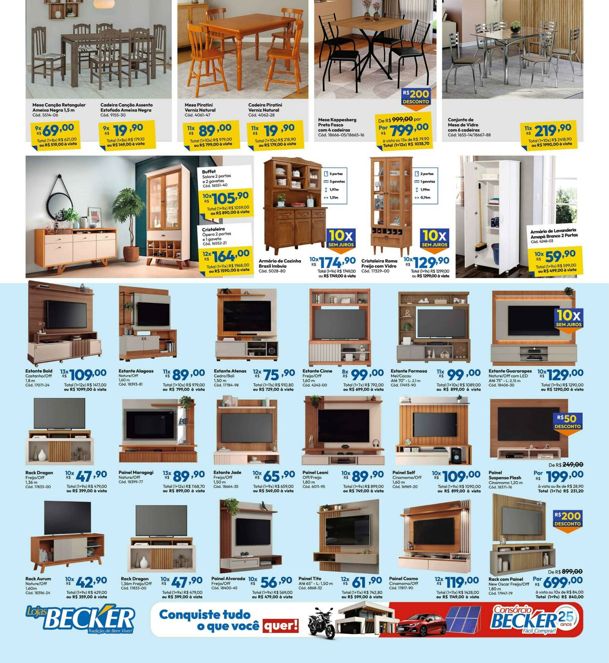 Folheto Lojas Becker 01.07.2025 - 31.07.2025