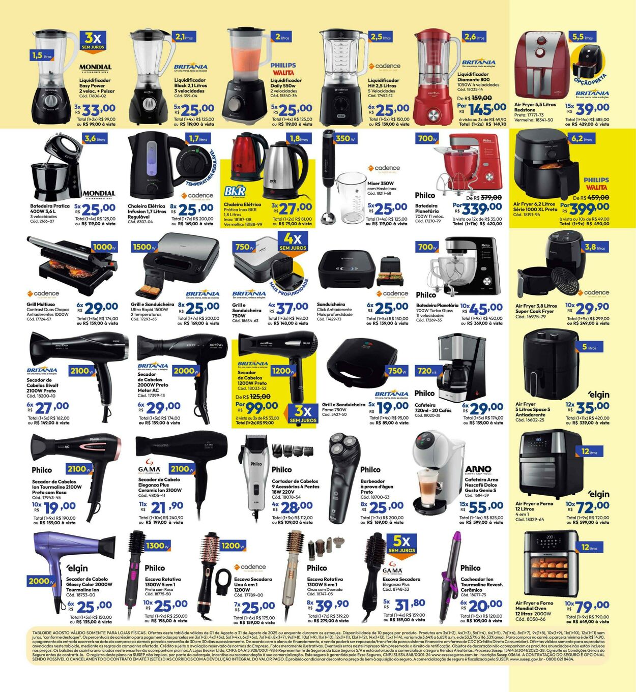 Folheto Lojas Becker 01.07.2025 - 31.07.2025