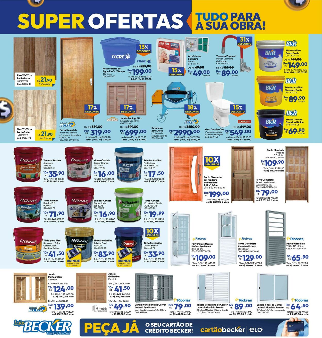 Folheto Lojas Becker 01.07.2025 - 31.07.2025