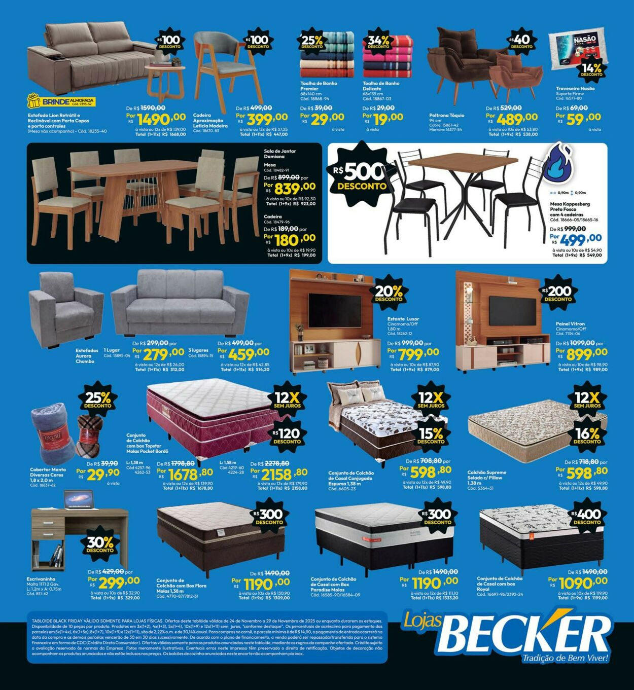 Folheto Lojas Becker 01.11.2025 - 30.11.2025