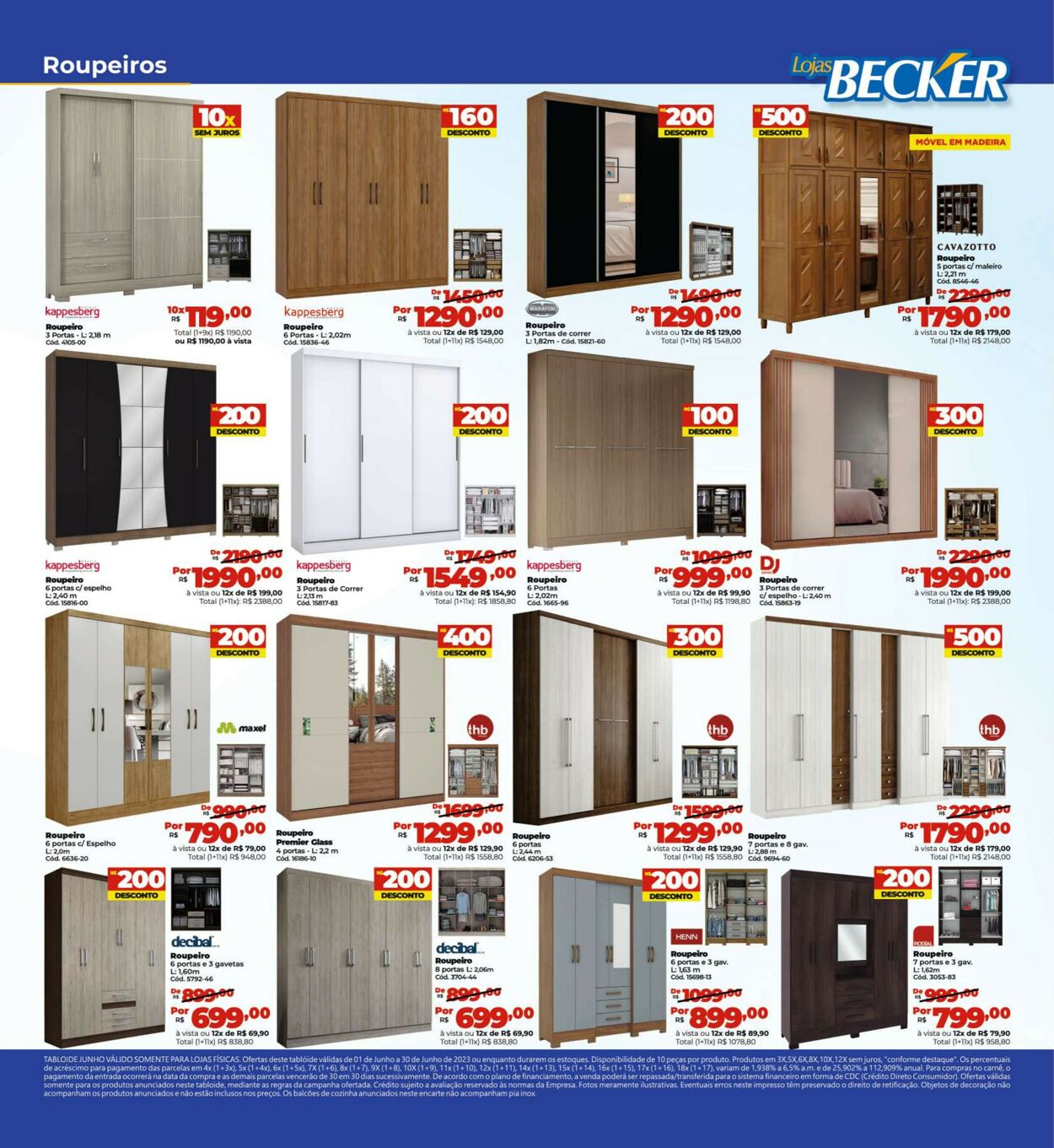 Folheto Lojas Becker 01.06.2023 - 30.06.2023