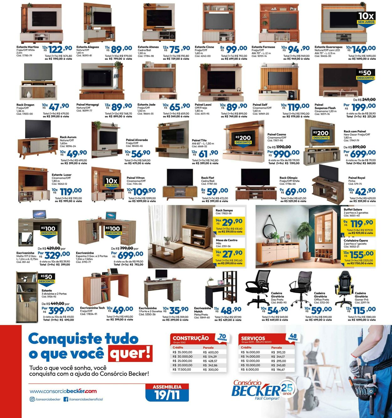 Folheto Lojas Becker 01.10.2025 - 31.10.2025