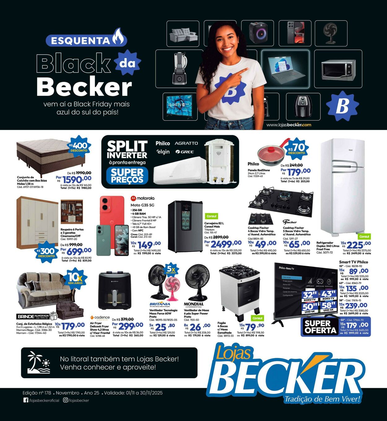 Folheto Lojas Becker 01.10.2025 - 31.10.2025