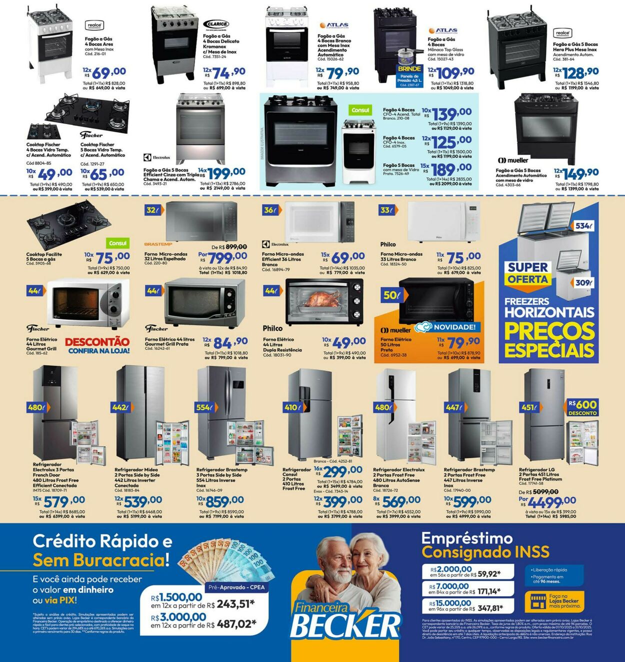 Folheto Lojas Becker 01.10.2025 - 31.10.2025