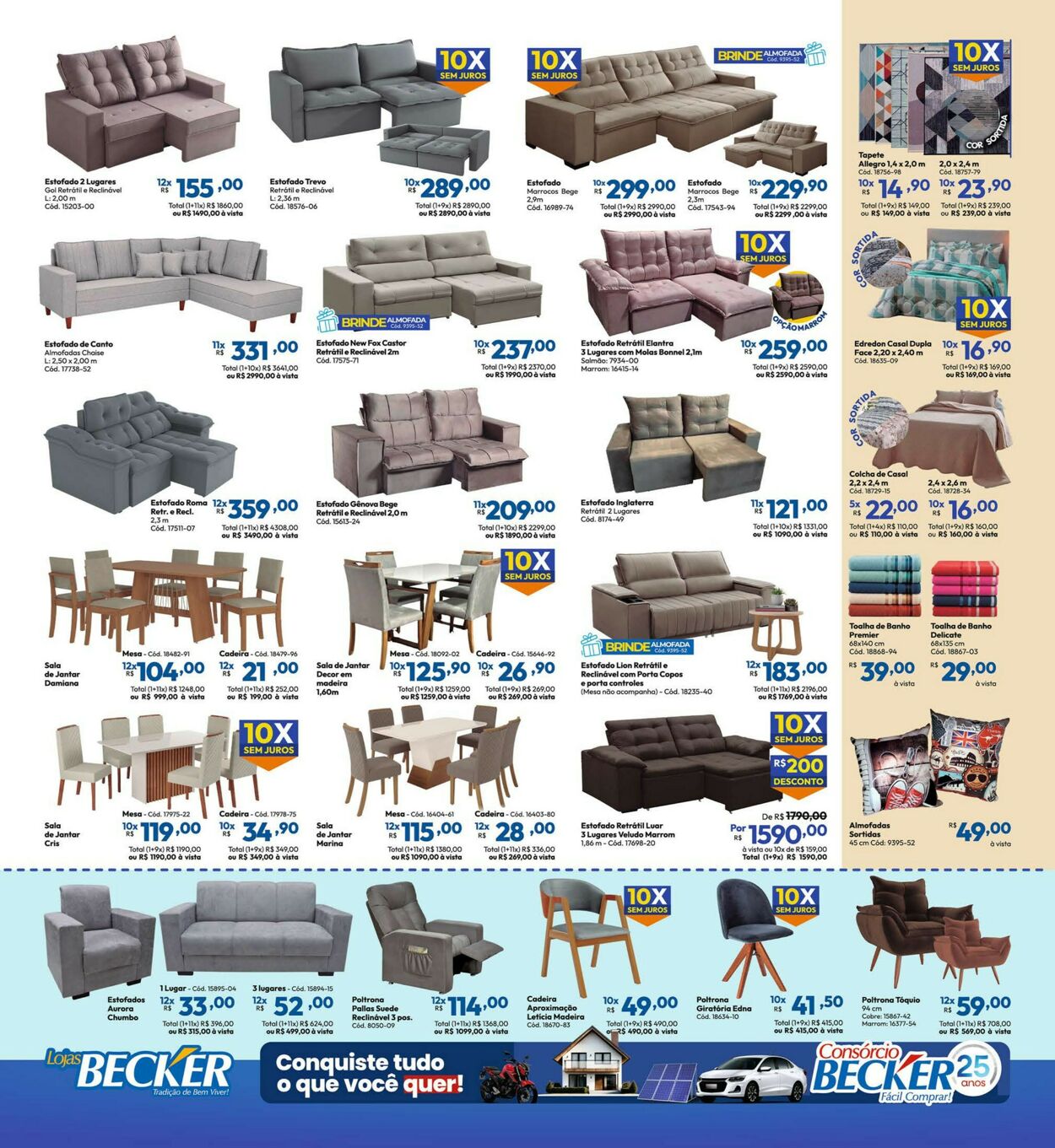 Folheto Lojas Becker 01.10.2025 - 31.10.2025