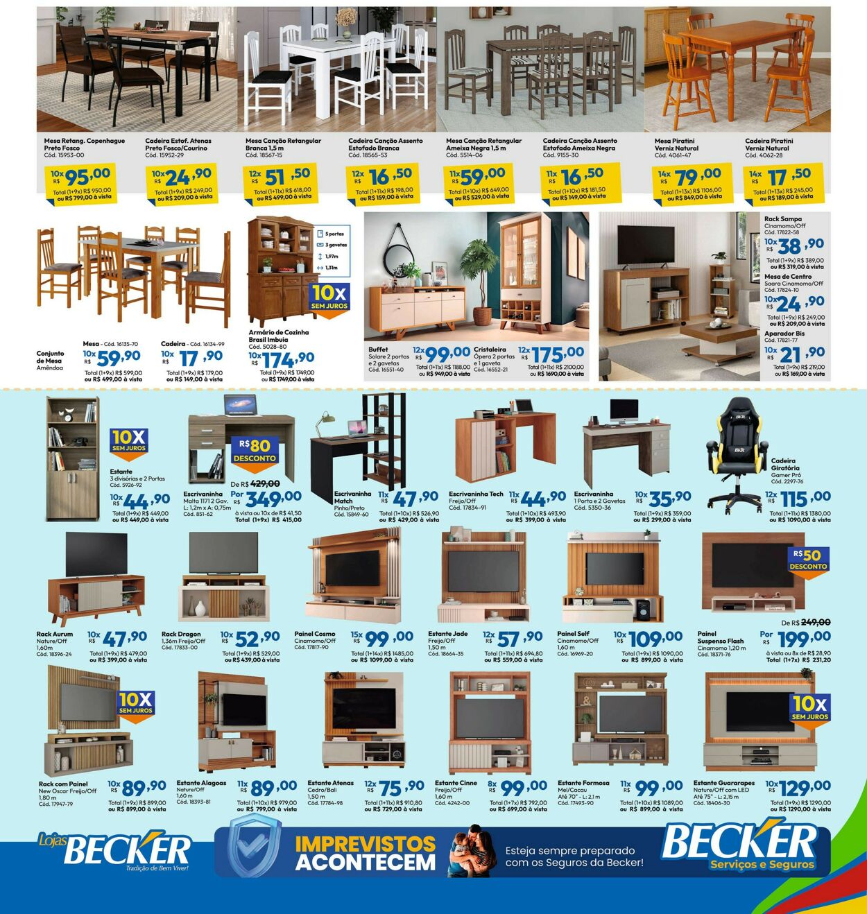 Folheto Lojas Becker 01.08.2025 - 31.08.2025
