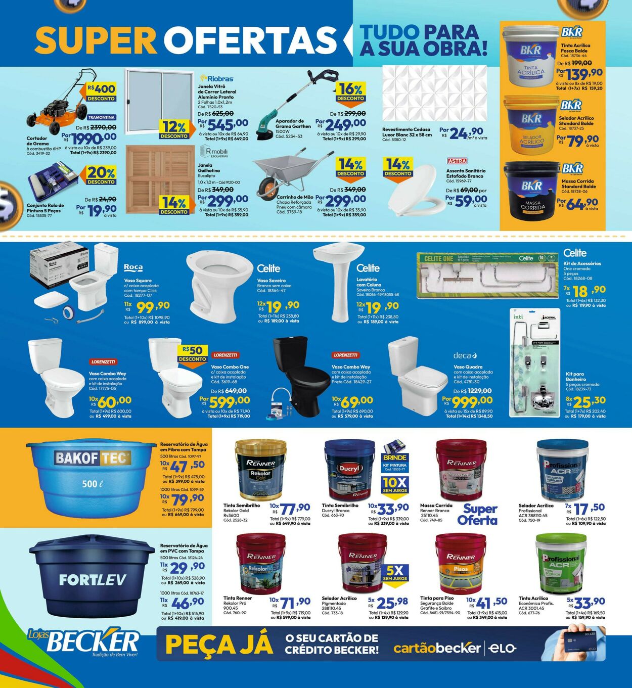 Folheto Lojas Becker 01.08.2025 - 31.08.2025