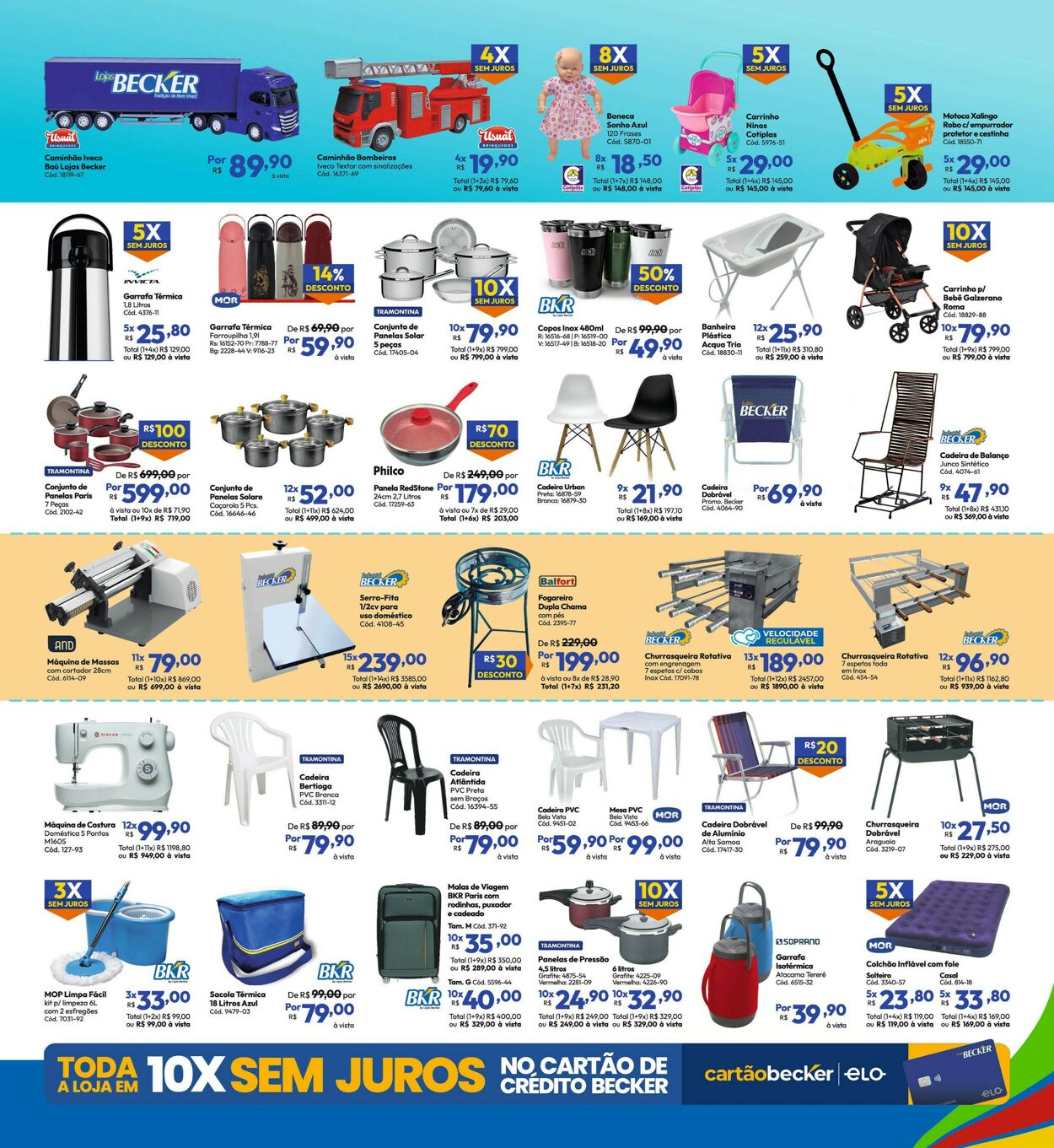 Folheto Lojas Becker 01.08.2025 - 31.08.2025