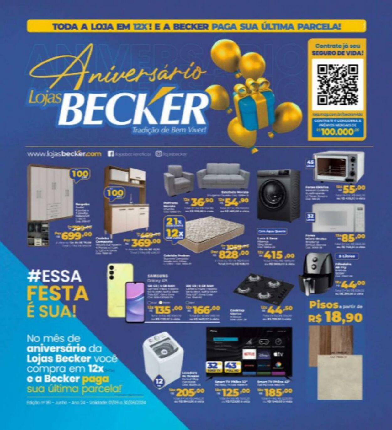 Folheto Lojas Becker 05.06.2024 - 30.06.2024