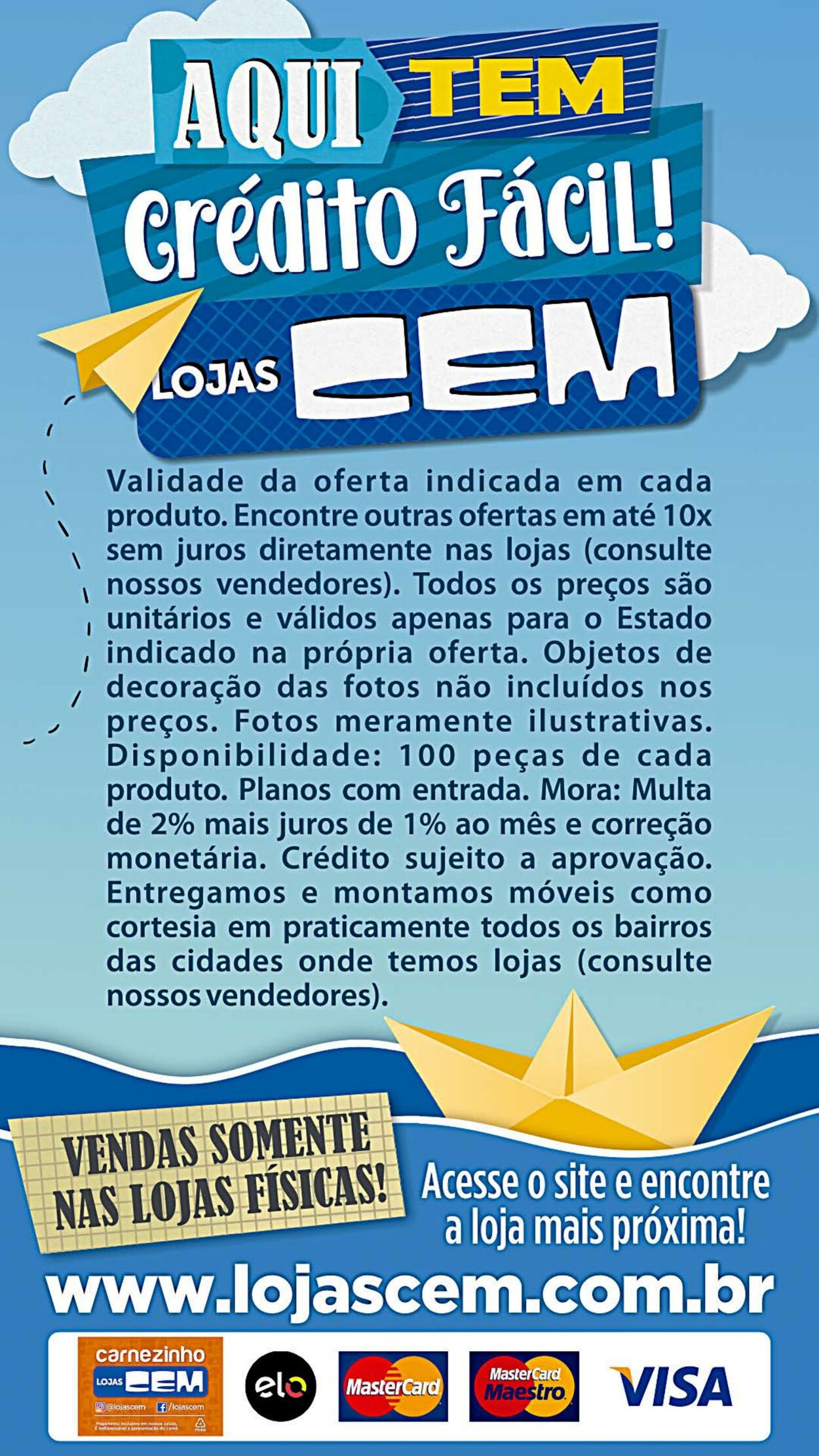 Folheto Lojas Cem 29.08.2024 - 02.09.2024