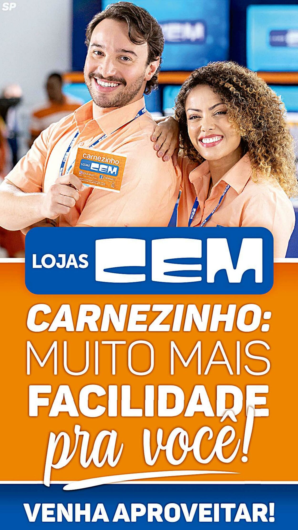 Lojas Cem Folhetos promocionais