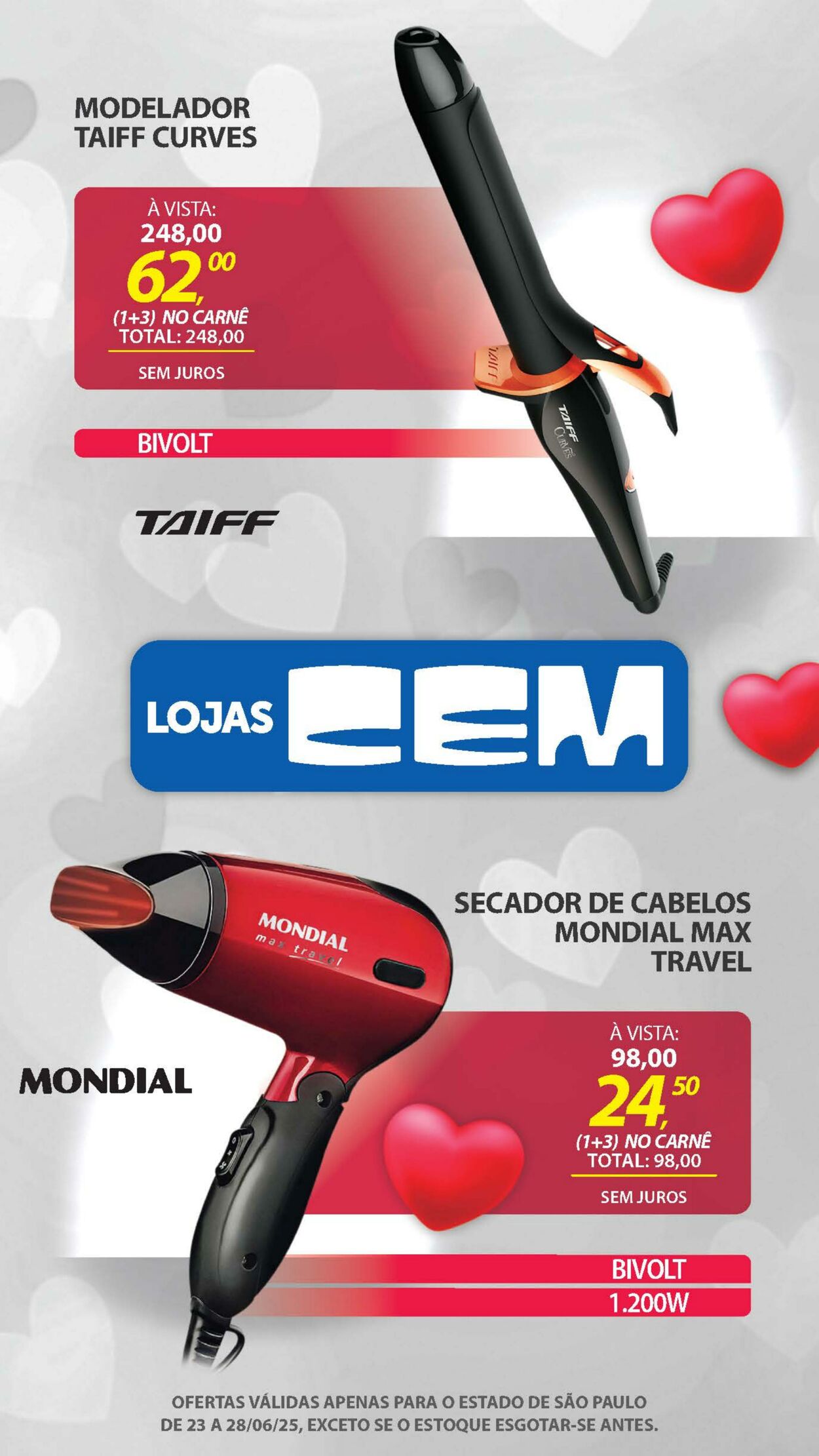 Folheto Lojas Cem 26.06.2025 - 15.07.2025