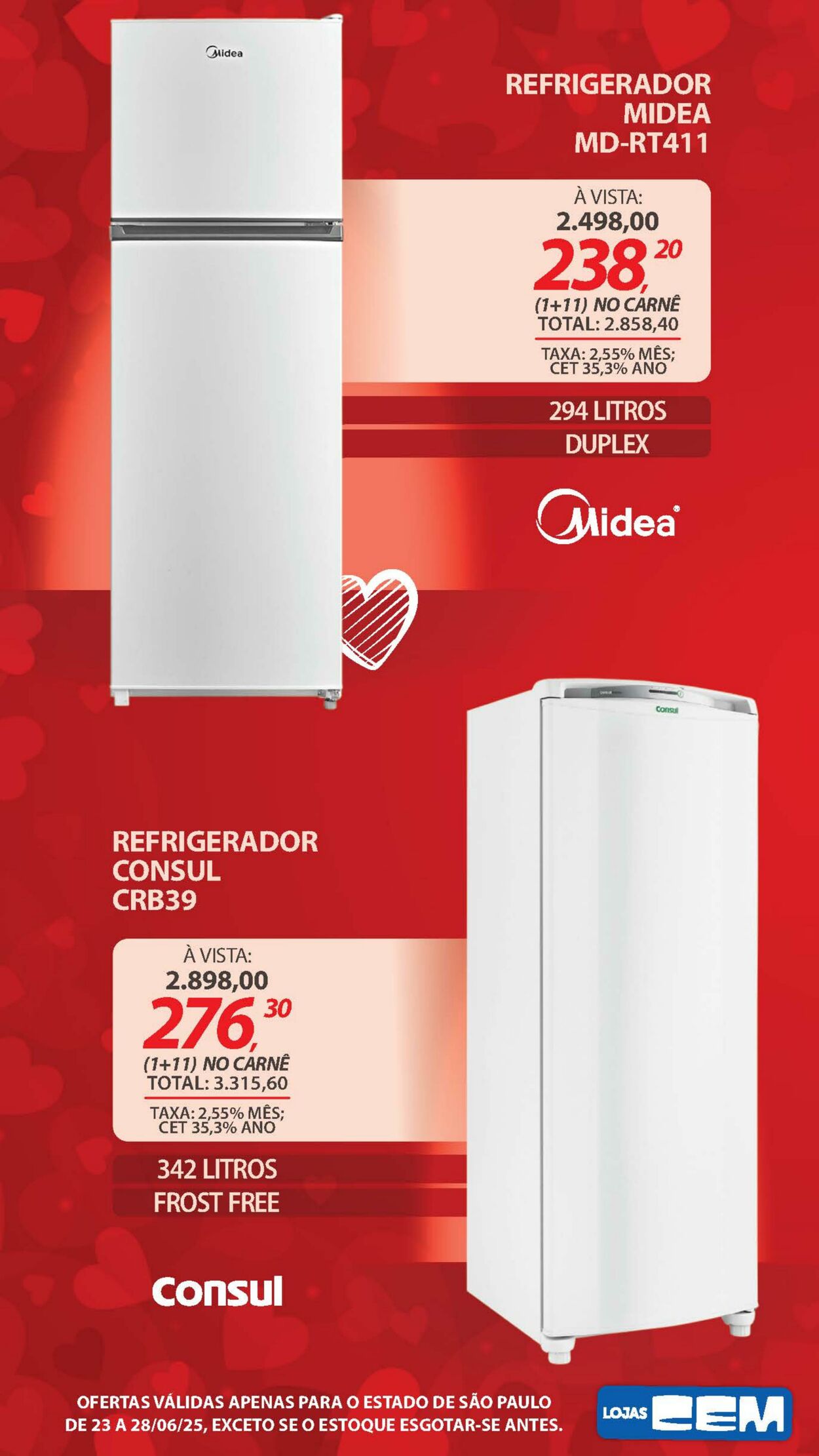 Folheto Lojas Cem 26.06.2025 - 15.07.2025