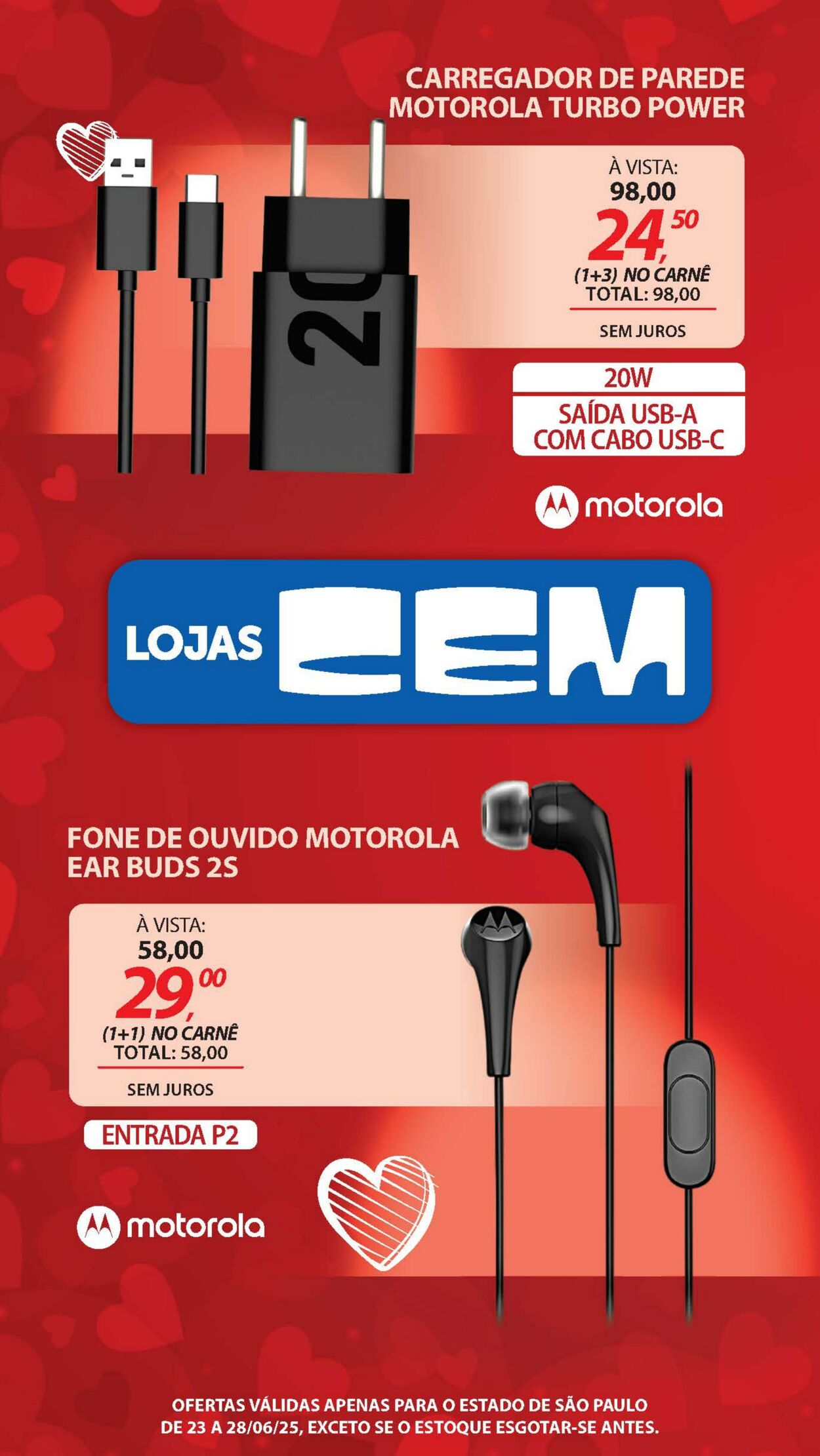 Folheto Lojas Cem 26.06.2025 - 15.07.2025