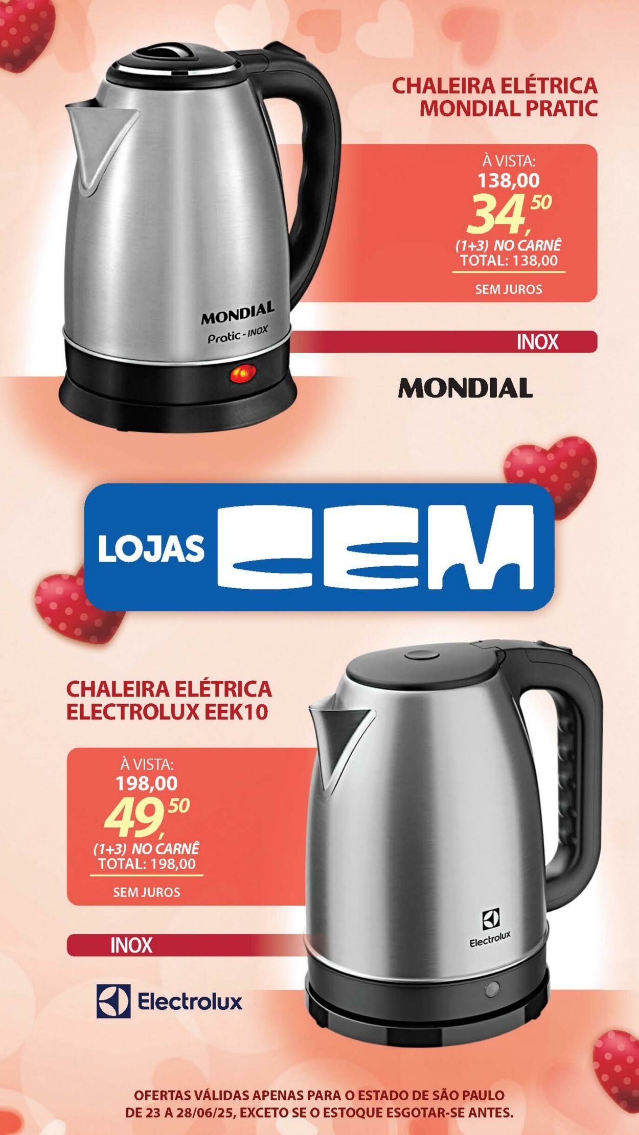 Folheto Lojas Cem 26.06.2025 - 15.07.2025