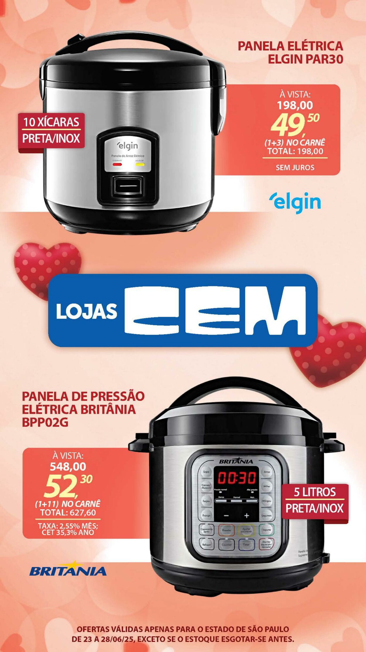 Folheto Lojas Cem 26.06.2025 - 15.07.2025