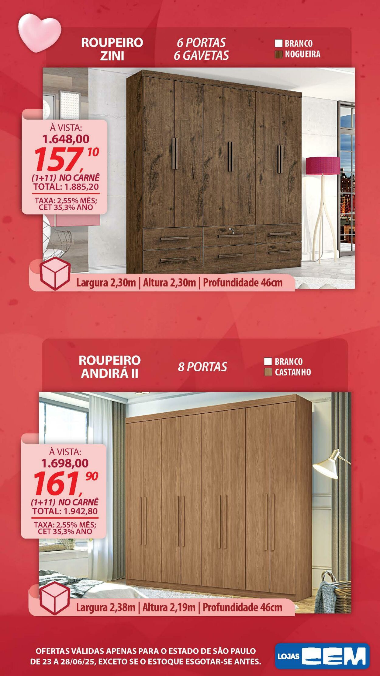 Folheto Lojas Cem 26.06.2025 - 15.07.2025