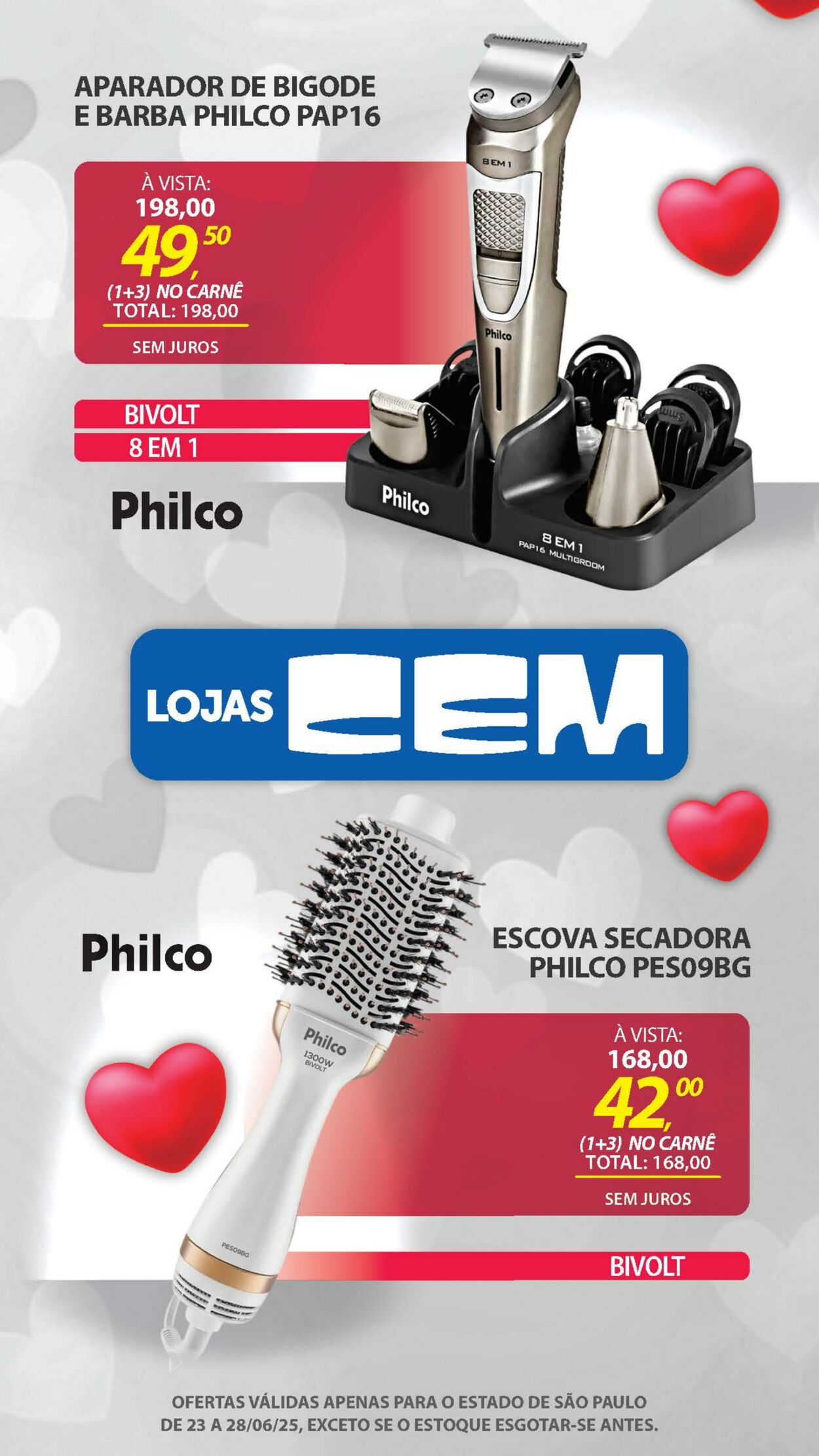 Folheto Lojas Cem 26.06.2025 - 15.07.2025