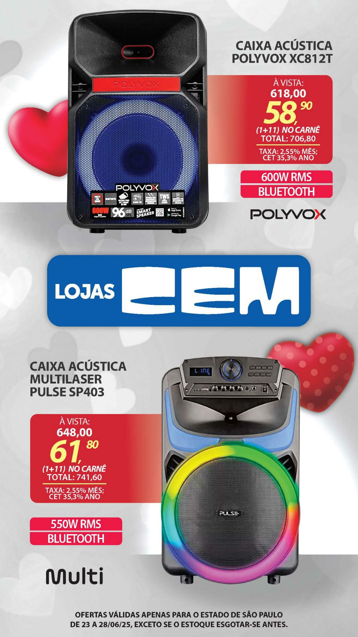 Folheto Lojas Cem 26.06.2025 - 15.07.2025