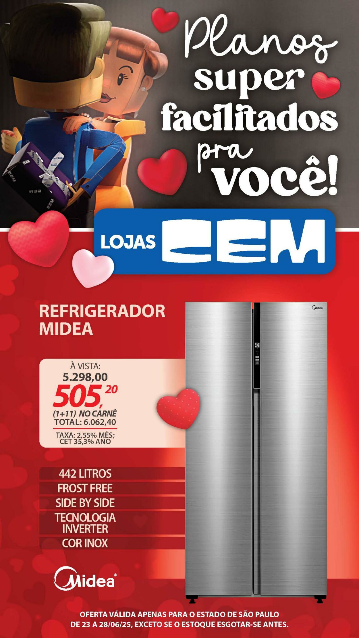Folheto Lojas Cem 26.06.2025 - 15.07.2025