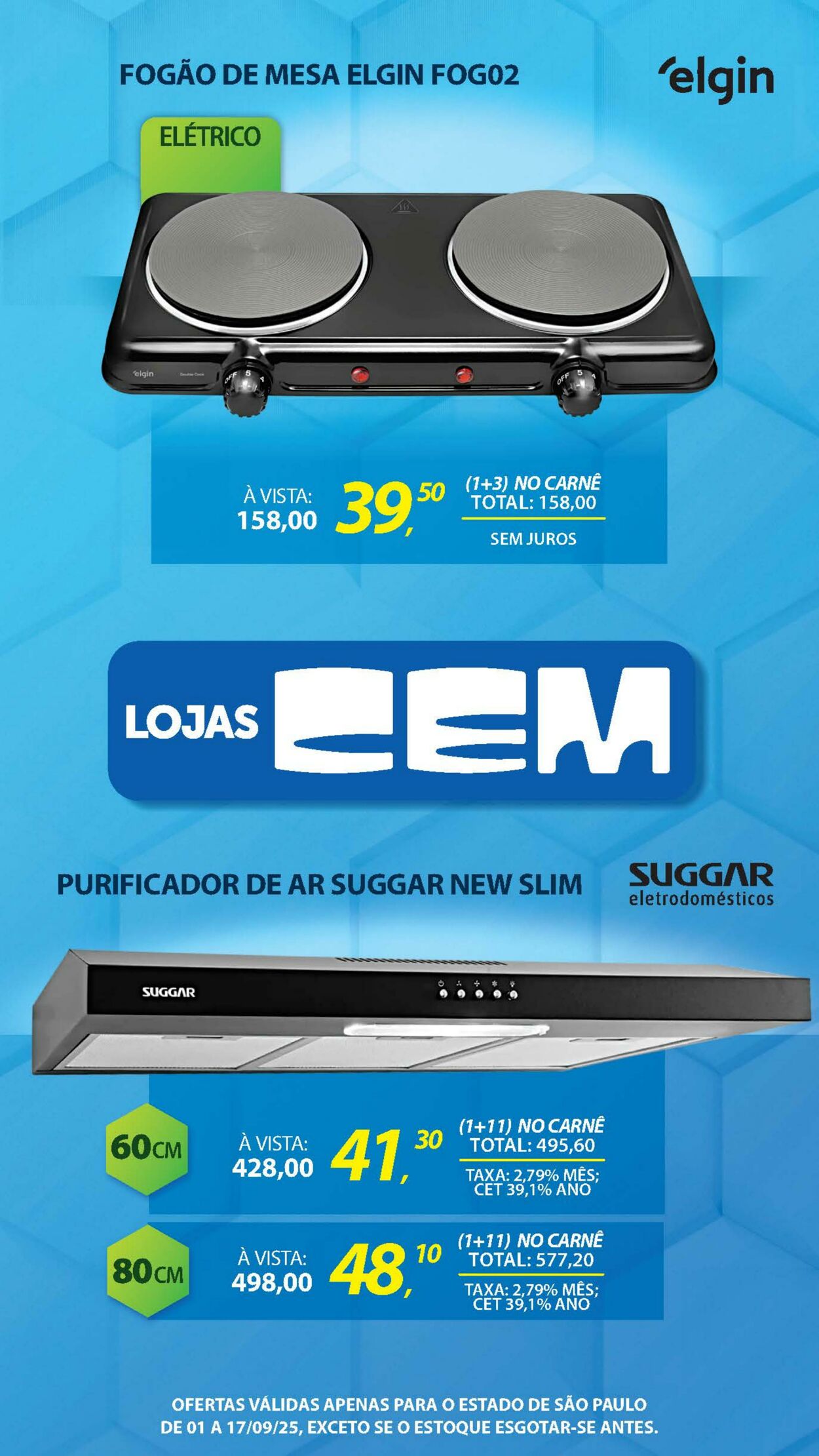 Folheto Lojas Cem 29.08.2025 - 19.09.2025
