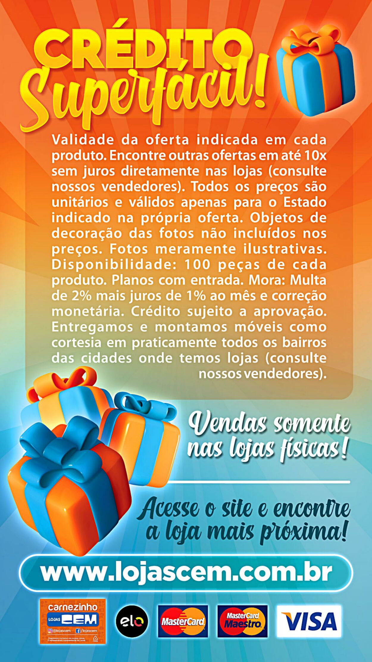 Folheto Lojas Cem 30.06.2025 - 16.07.2025