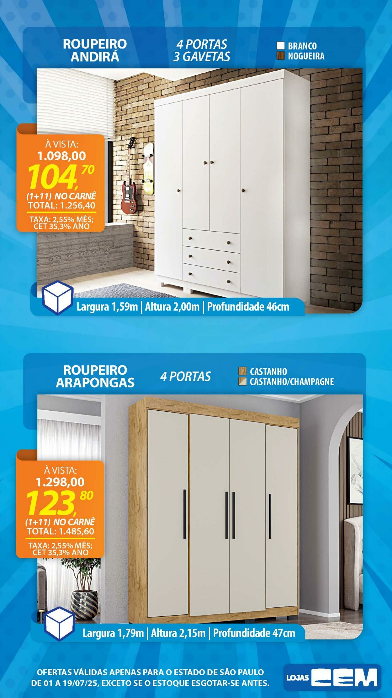 Folheto Lojas Cem 30.06.2025 - 16.07.2025