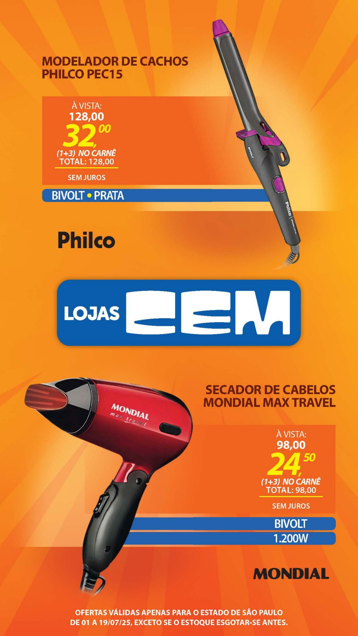 Folheto Lojas Cem 30.06.2025 - 16.07.2025