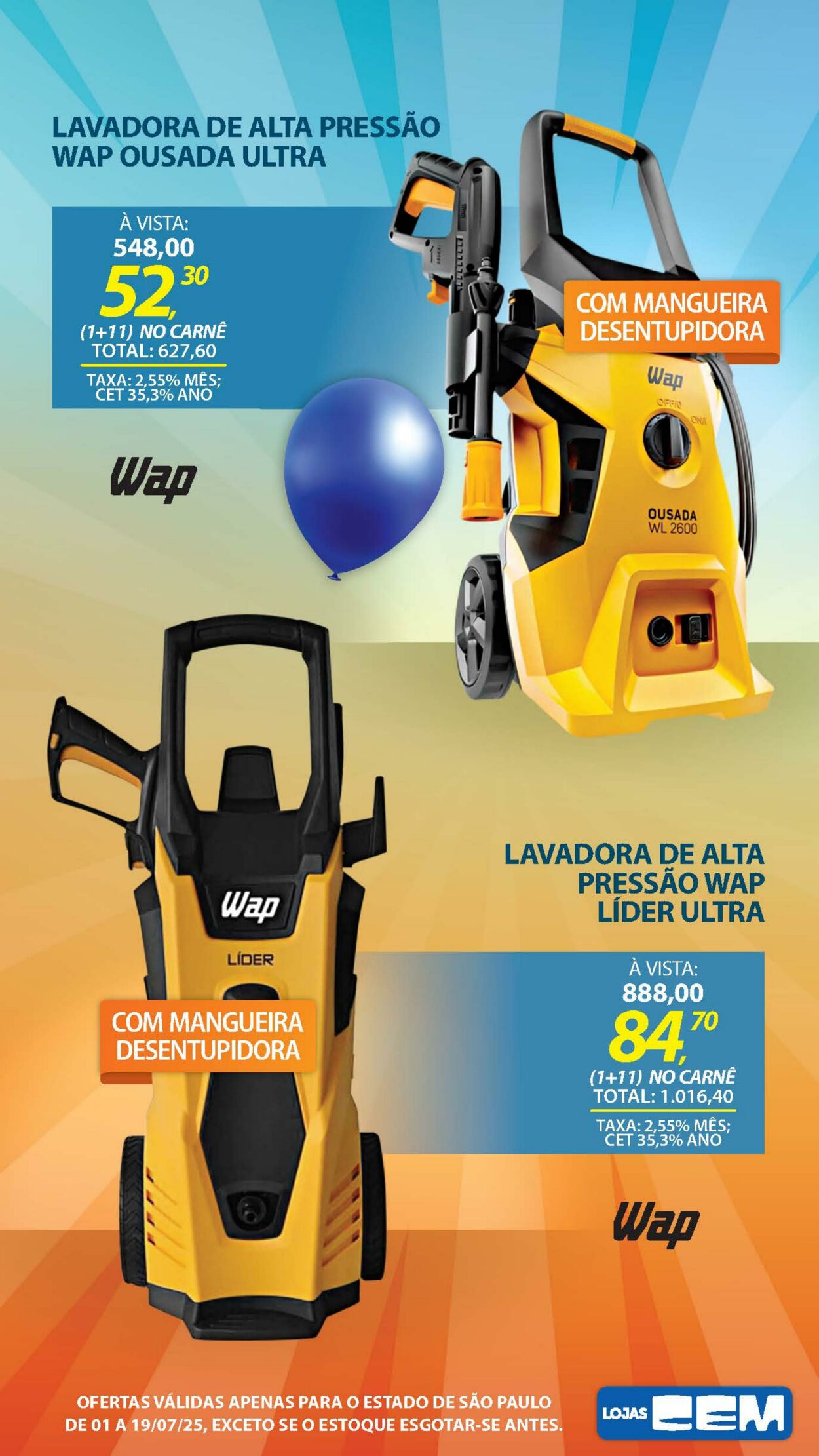 Folheto Lojas Cem 30.06.2025 - 16.07.2025