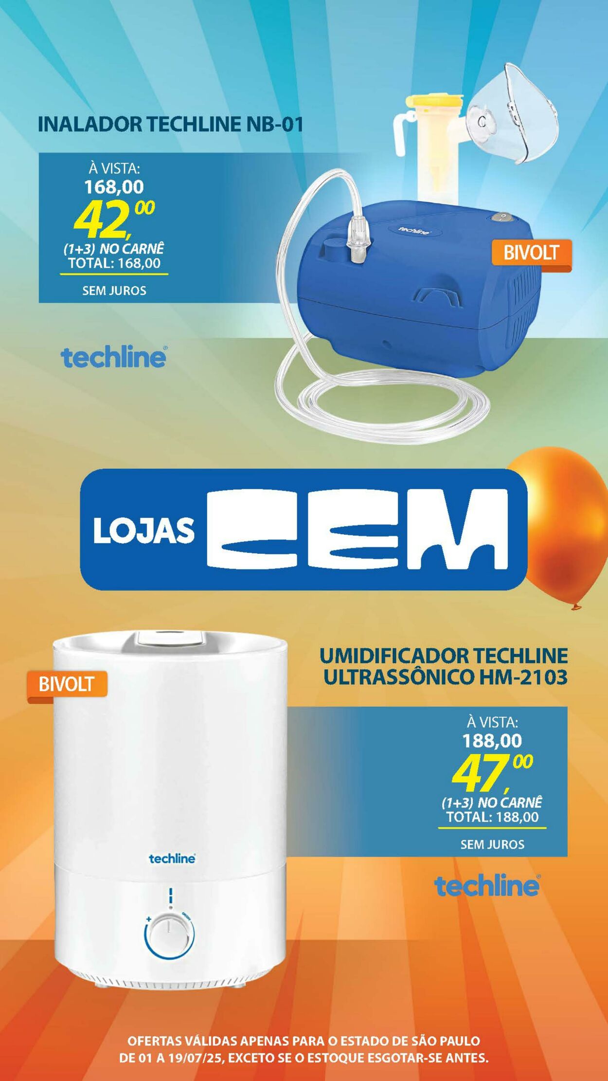 Folheto Lojas Cem 30.06.2025 - 16.07.2025