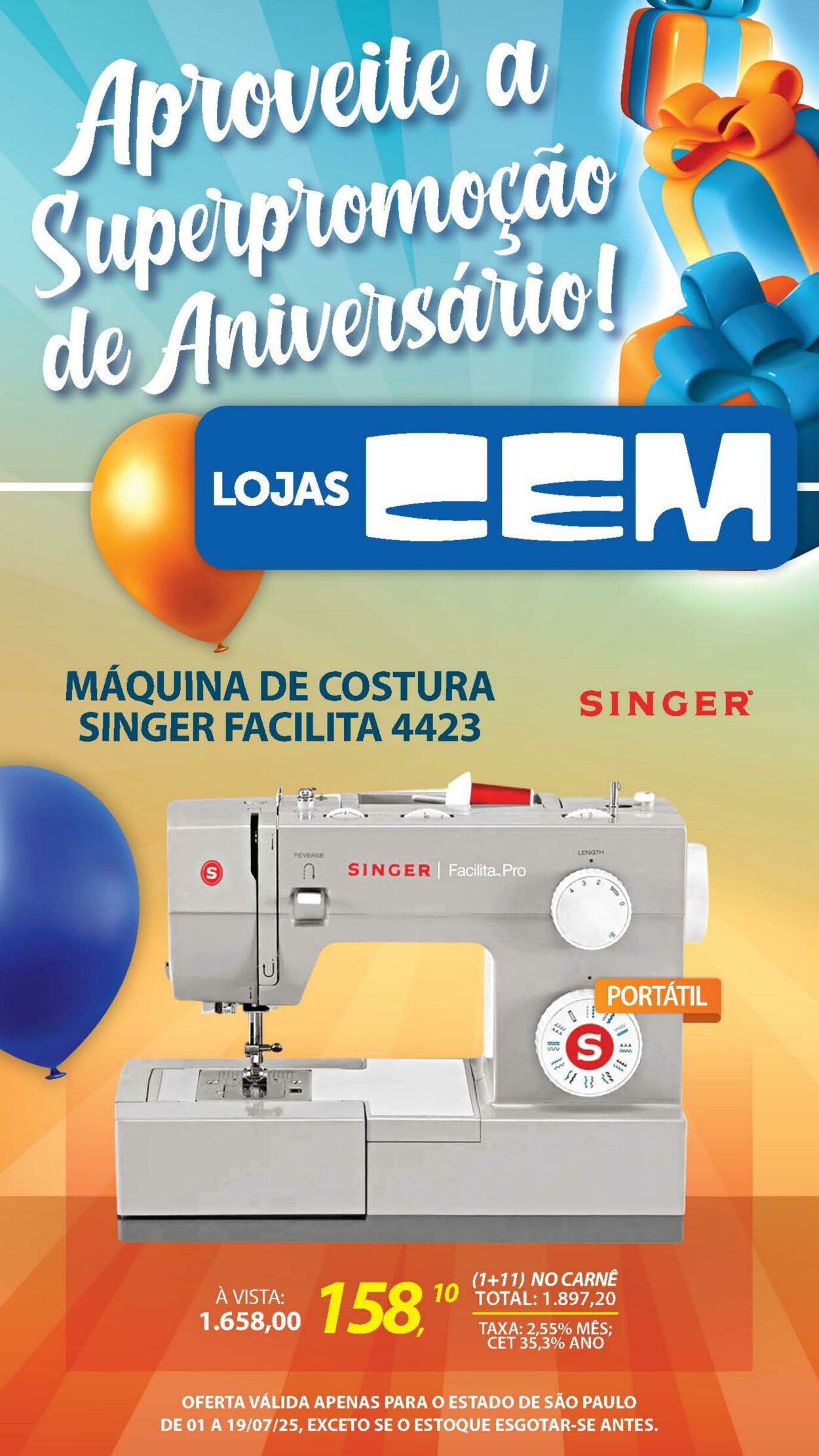 Folheto Lojas Cem 30.06.2025 - 16.07.2025
