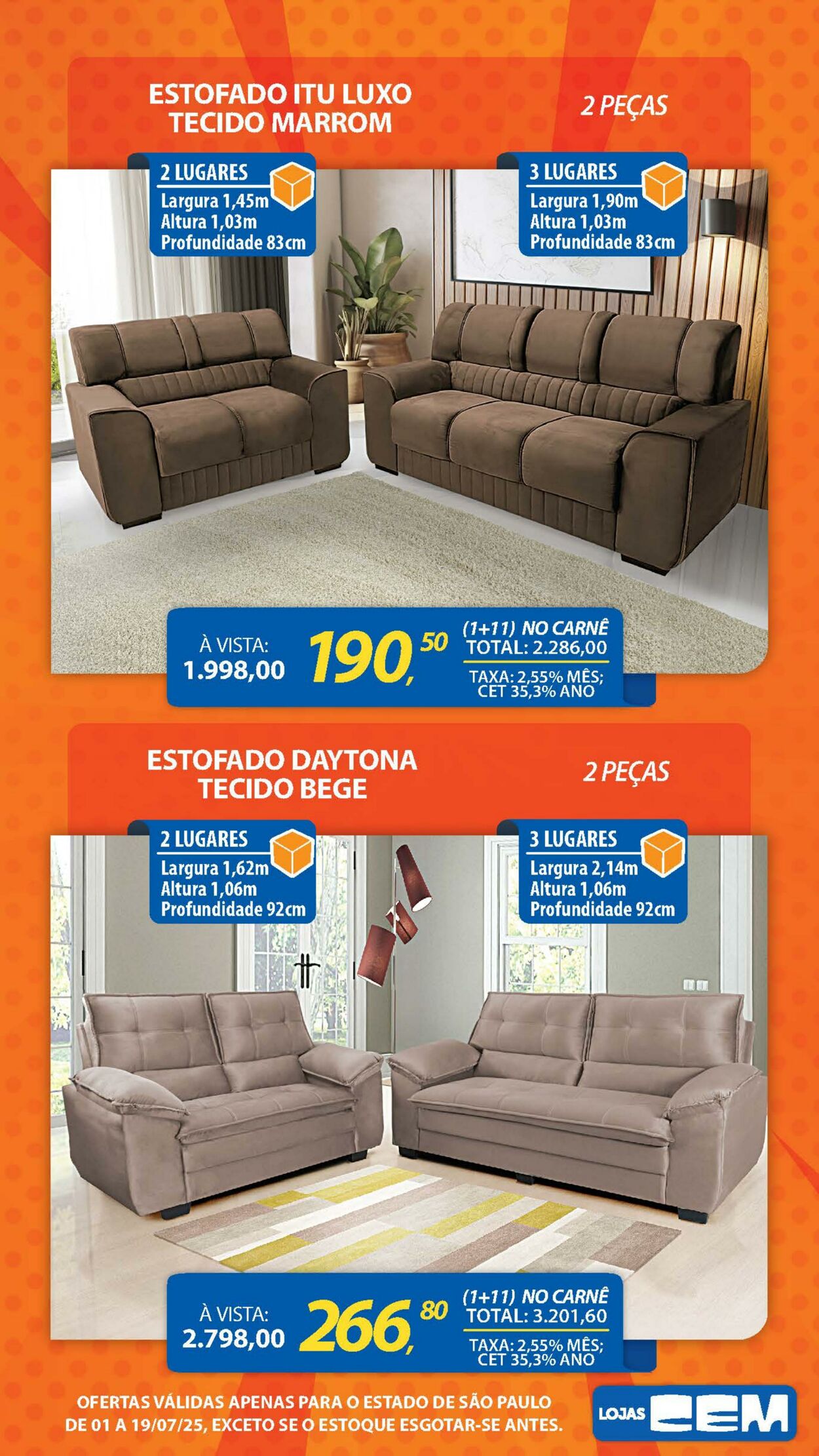 Folheto Lojas Cem 30.06.2025 - 16.07.2025