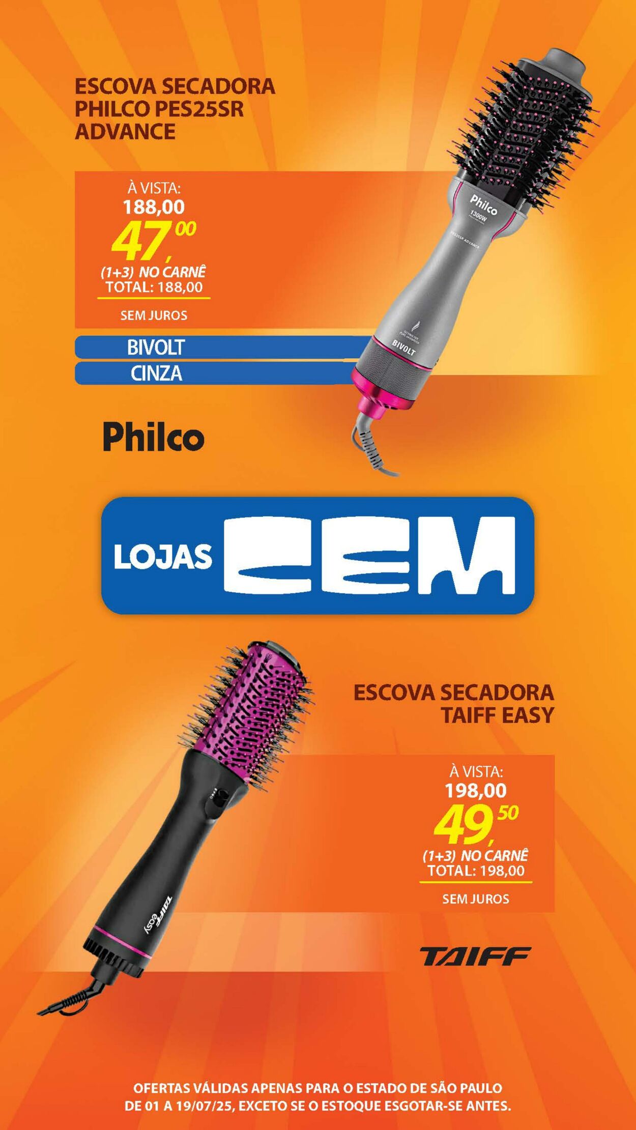 Folheto Lojas Cem 30.06.2025 - 16.07.2025