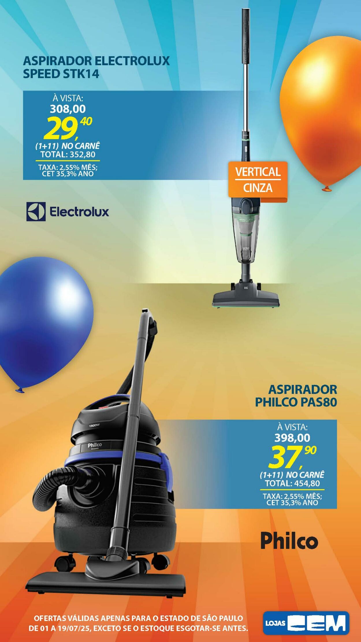Folheto Lojas Cem 30.06.2025 - 16.07.2025