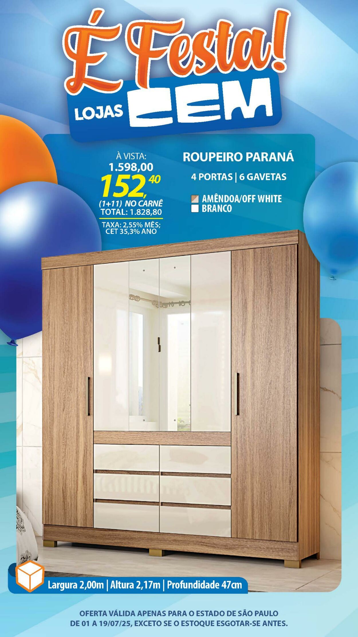 Folheto Lojas Cem 30.06.2025 - 16.07.2025