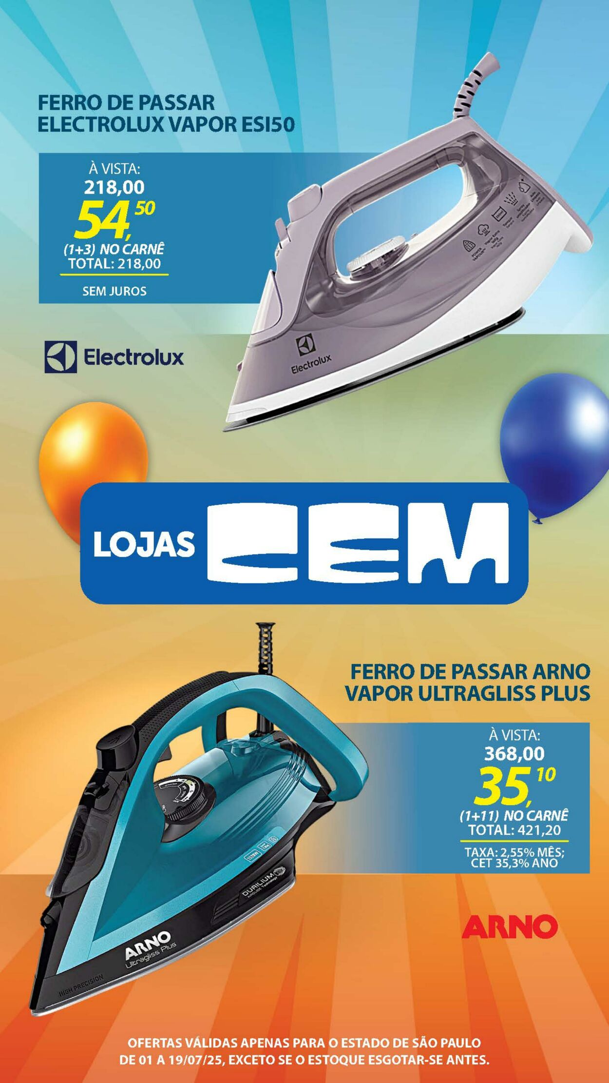 Folheto Lojas Cem 30.06.2025 - 16.07.2025