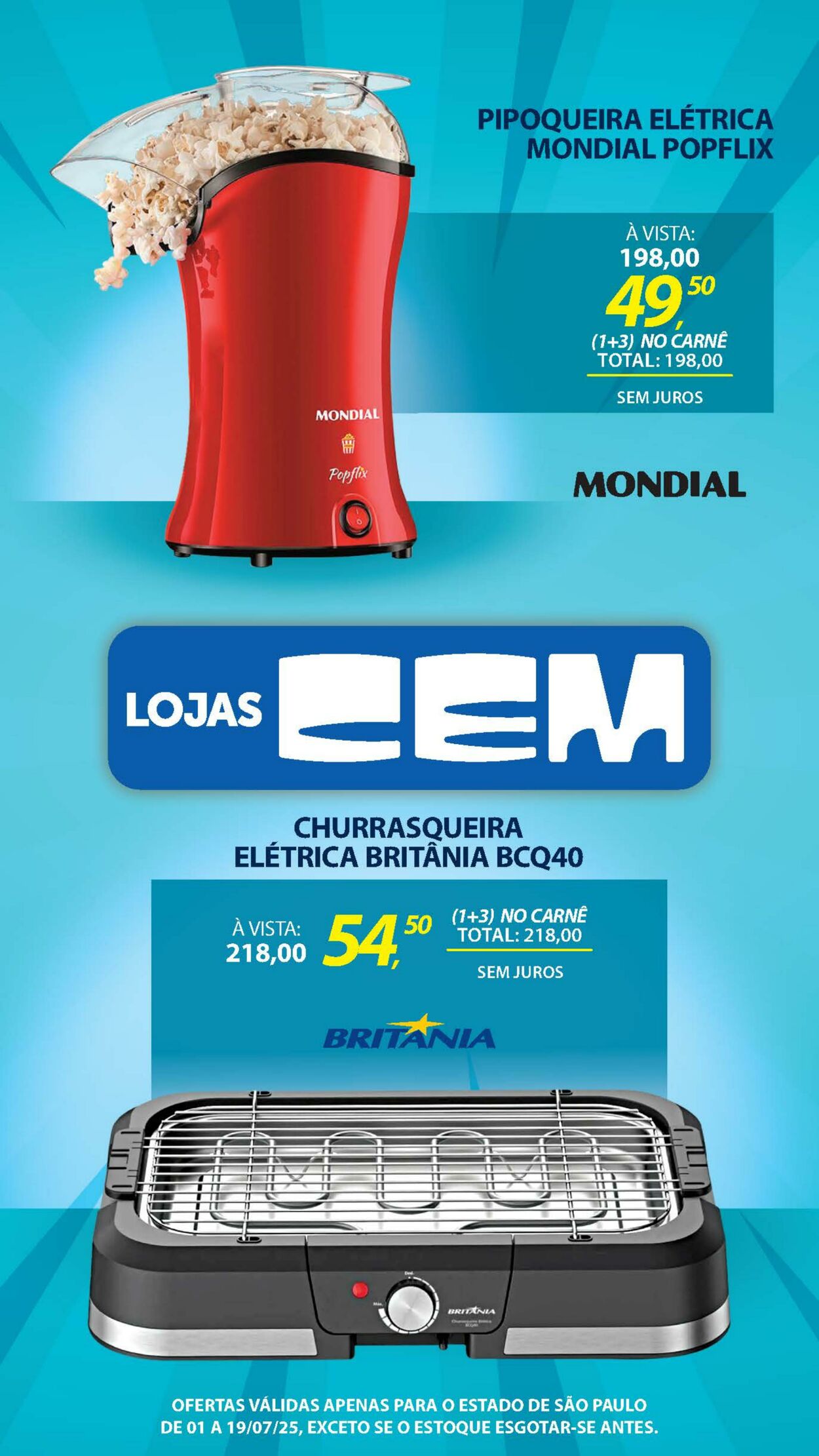 Folheto Lojas Cem 30.06.2025 - 16.07.2025