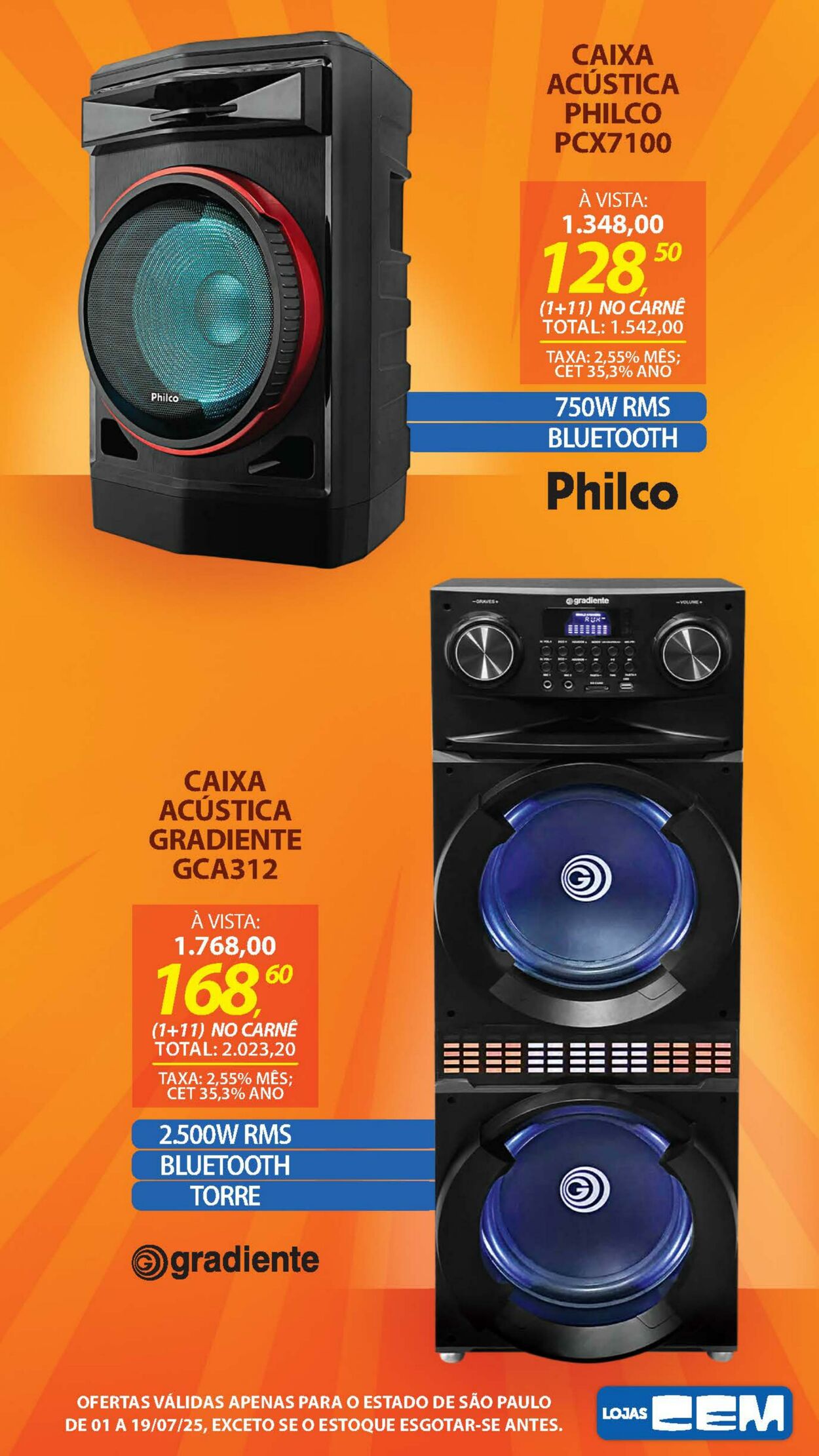 Folheto Lojas Cem 30.06.2025 - 16.07.2025