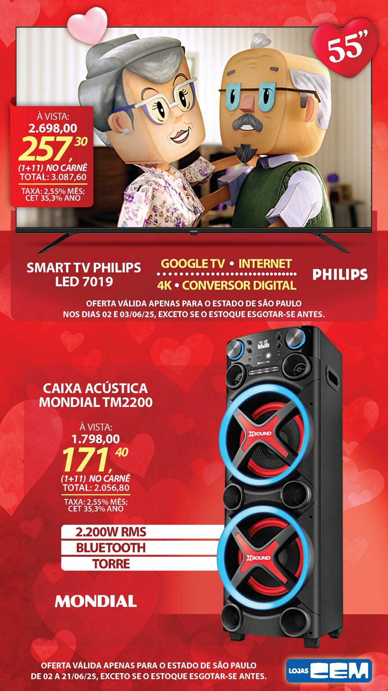 Folheto Lojas Cem 30.05.2025 - 17.06.2025